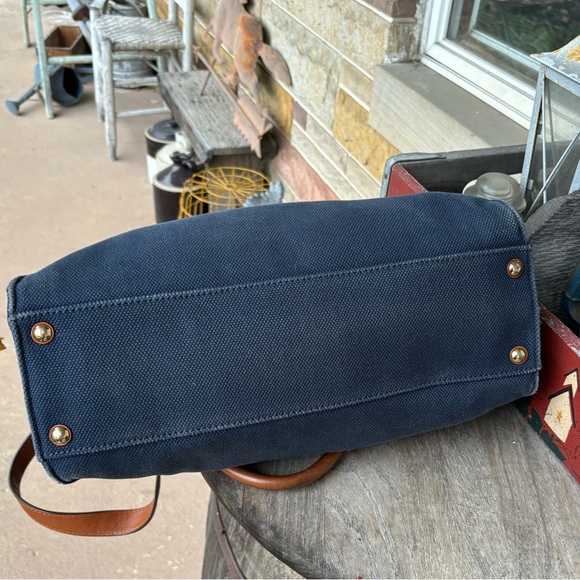 Michael Kors Hamilton Canvas Satchel - Picture 6 of 9